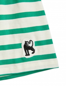 Preview: MINI RODINI Shorts Panther Patch - green